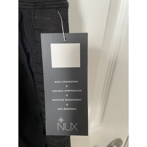 NUX In The Middle Crop Leggings Black Small - Picture 6 of 12